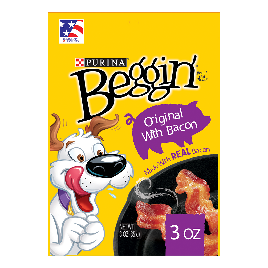 Purina Beggin' Strips Bacon Adult Dry Dog Treats