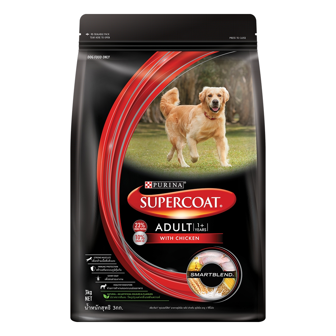 Purina Supercoat Chicken Adult Dry Dog Food