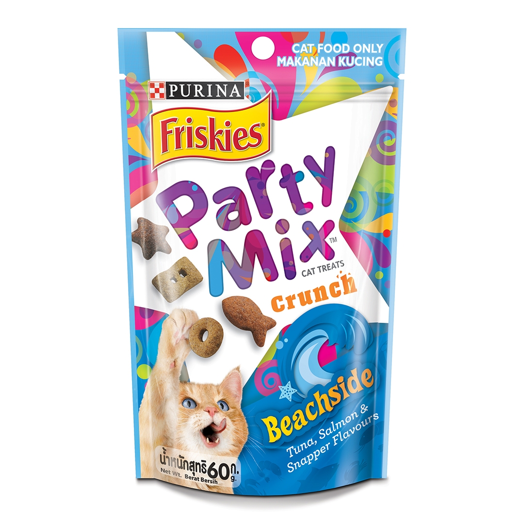 friskies party mix crunch beachside cat treats